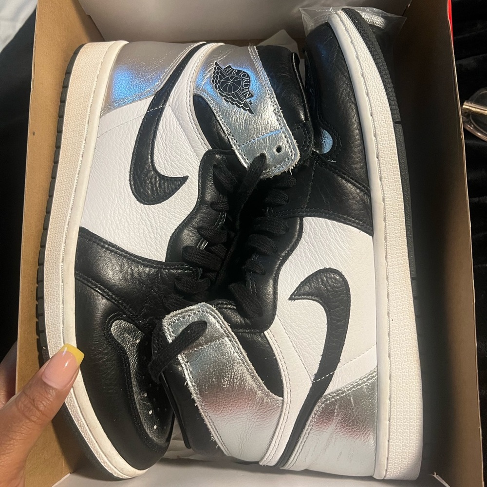 Jordan 1 high Silver toe